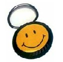 CIRCULAR CASE KEY TAGS - SMILE ON 1 SIDE - 1 COLOR IMPRINT ON 2ND SIDE