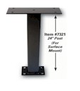 24 INCH SURFACE MOUNT POST