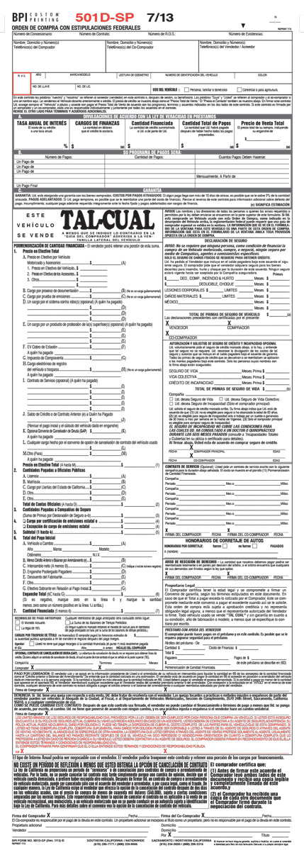 Vehicle Purchase Order Template from www.karkare.com