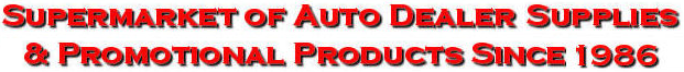 Kar Kare - Your Supermarket of Auto Dealer Sales Supplies since 1986