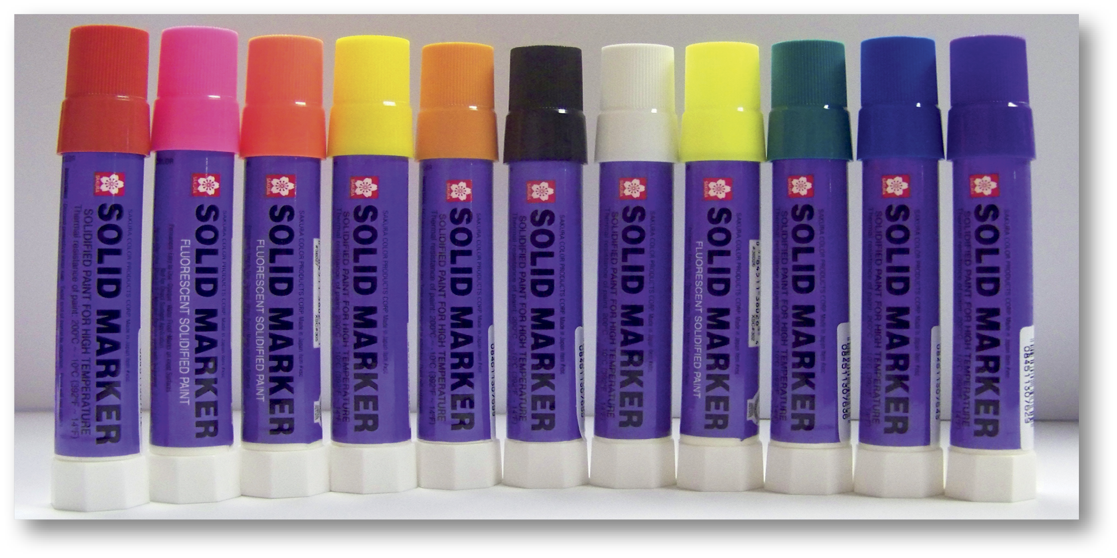 WATERPROOF SOLID MARKERS 