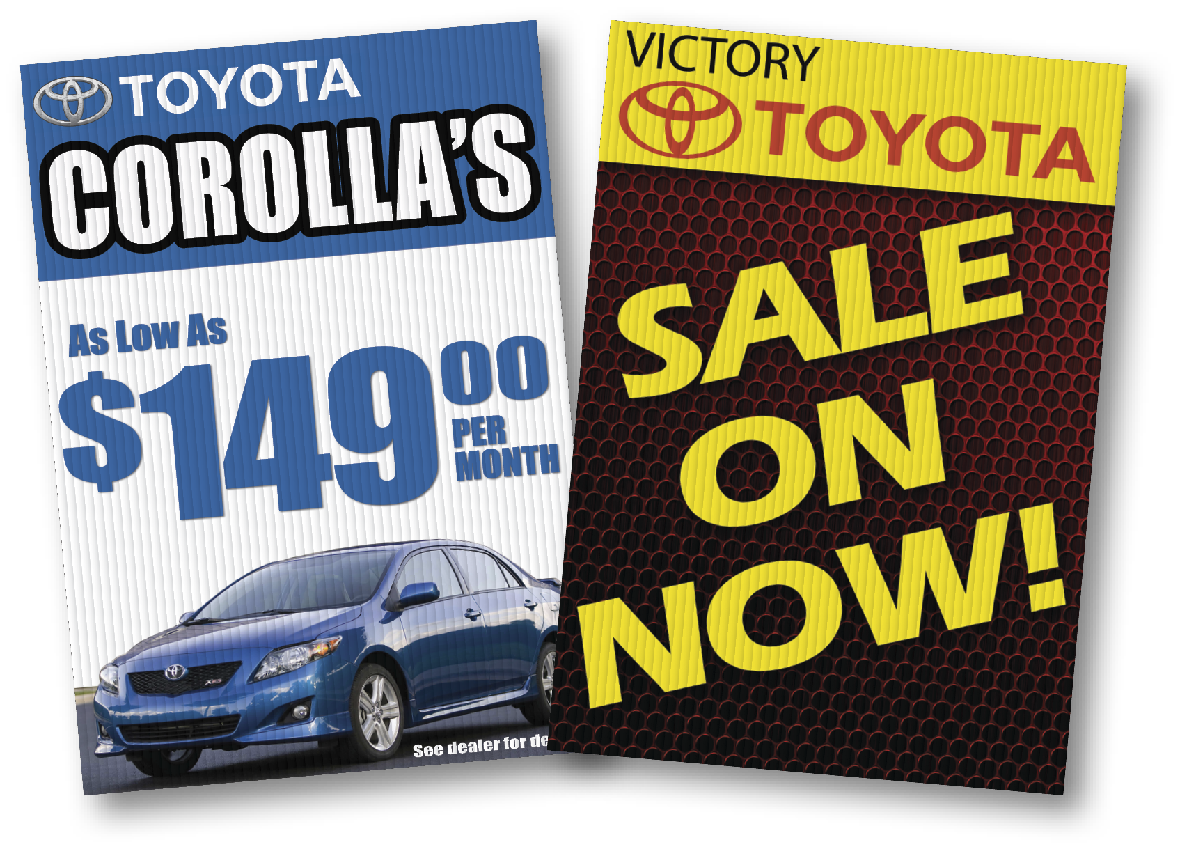 CUSTOM FULL COLOR UNDER HOOD SIGNS