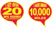 WINDSHIELD CALL OUT SLOGANS