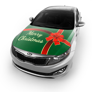 MERRY CHRISTMAS HOLIDAY HOOD COVERS