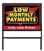 CURB SIGN HOLDER - DELUXE