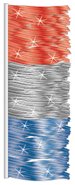 FRINGE METALLIC ANTENNA PENNANTS