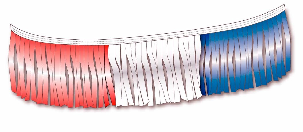 METALLIC FRINGE STREAMERS