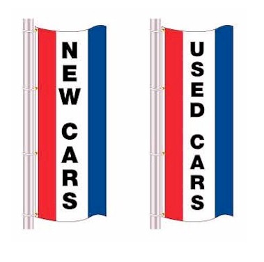 STOCK PRINTED NYLON 3 ft. x 8 ft. FLAGS