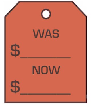 RED HANG TAGS