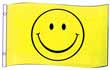 SMILEY FLAG - HORIZONTAL 3' X 5'